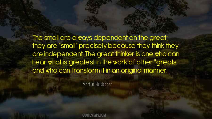 Independent Thinker Quotes #772515
