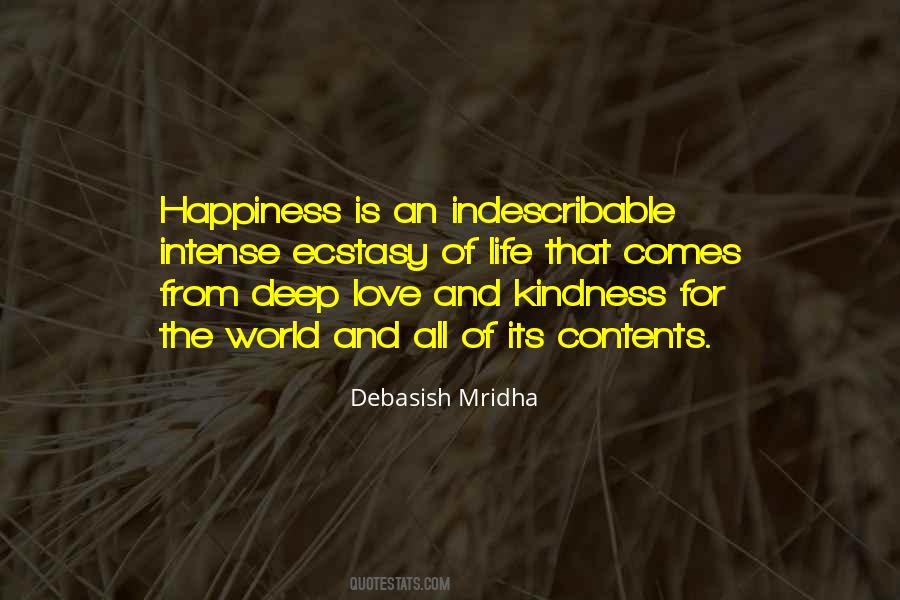 Indescribable Happiness Quotes #1658004