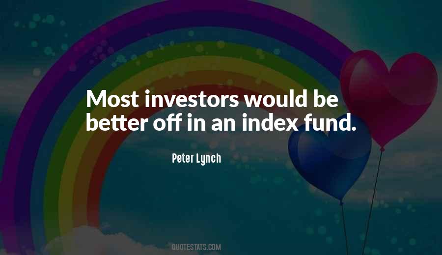 Index Fund Quotes #1060174