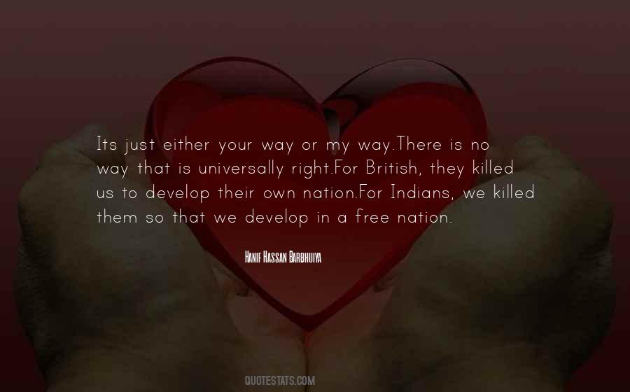 Indian Nation Quotes #1176681