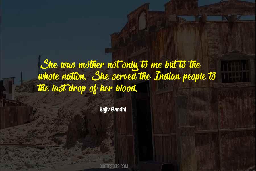 Indian Nation Quotes #1415228