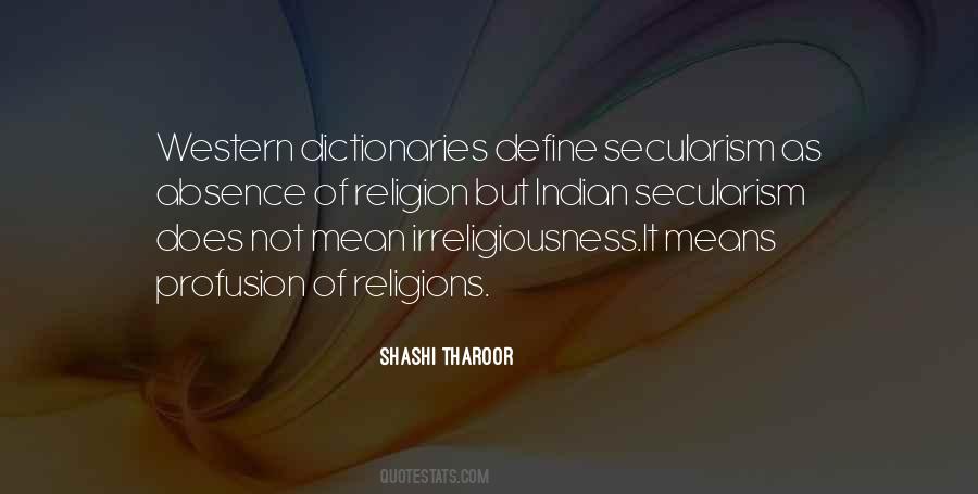 Indian Secularism Quotes #519171