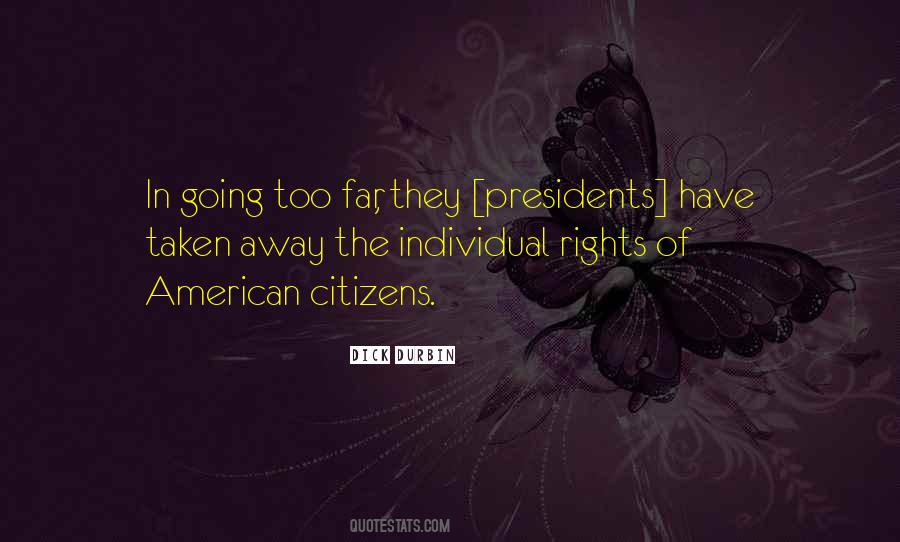 Individual Rights Quotes #1288658