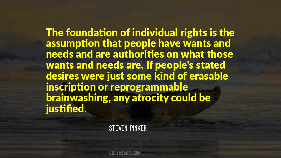 Individual Rights Quotes #1328830