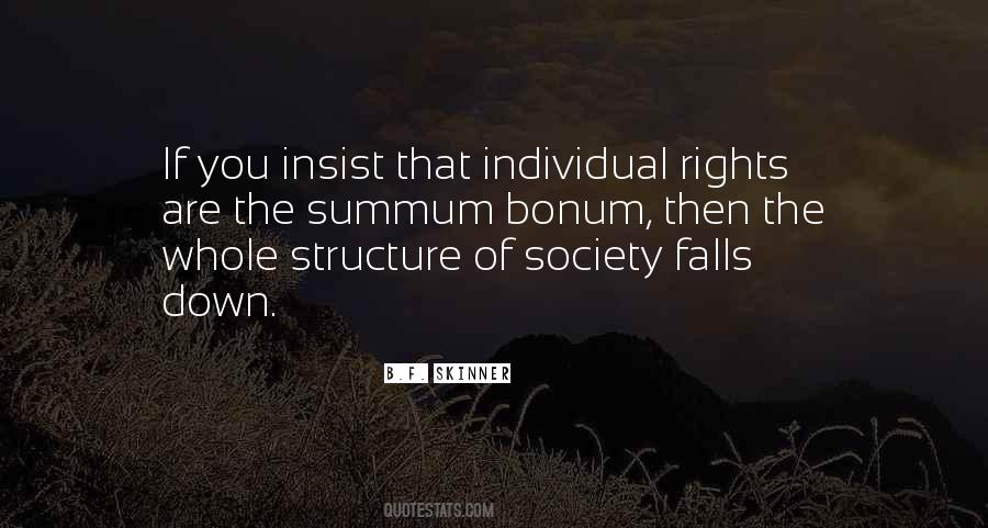 Individual Rights Quotes #1527077