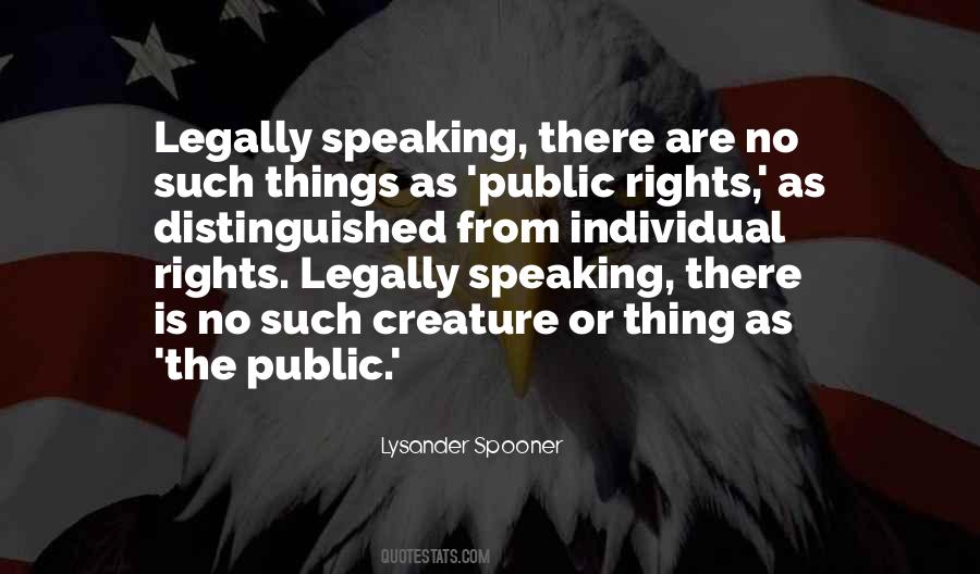 Individual Rights Quotes #255821