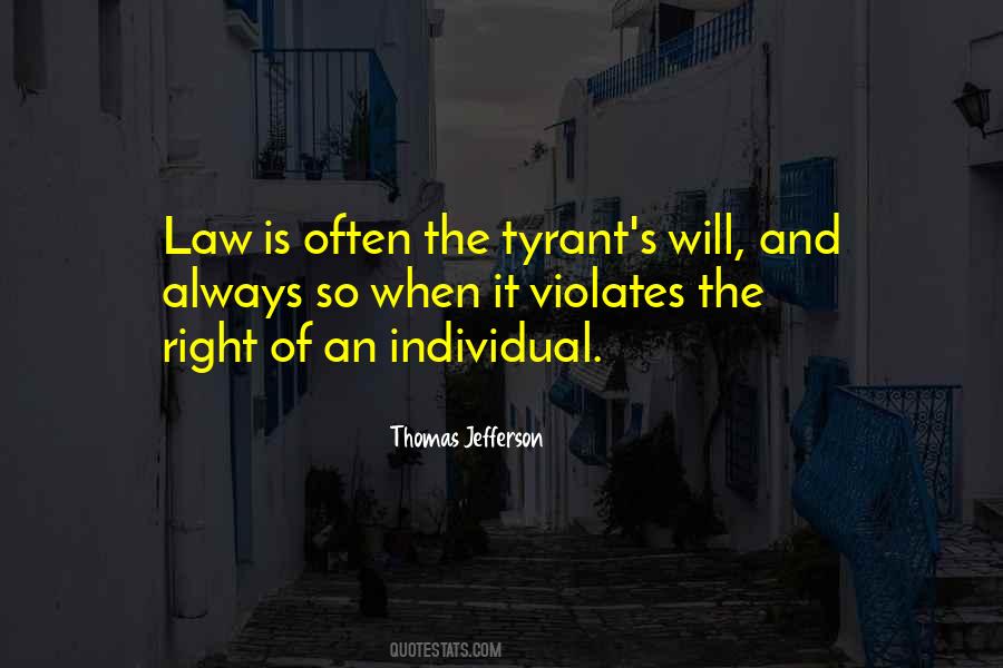 Individual Rights Quotes #316358
