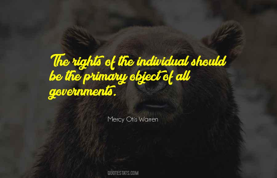 Individual Rights Quotes #333560