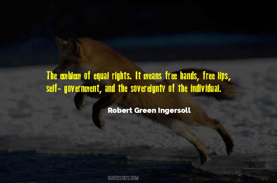 Individual Rights Quotes #458936