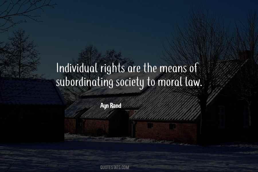 Individual Rights Quotes #568927