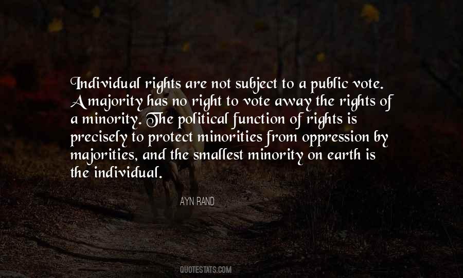 Individual Rights Quotes #988531