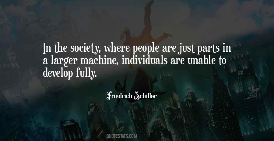 Individuals In Society Quotes #278870