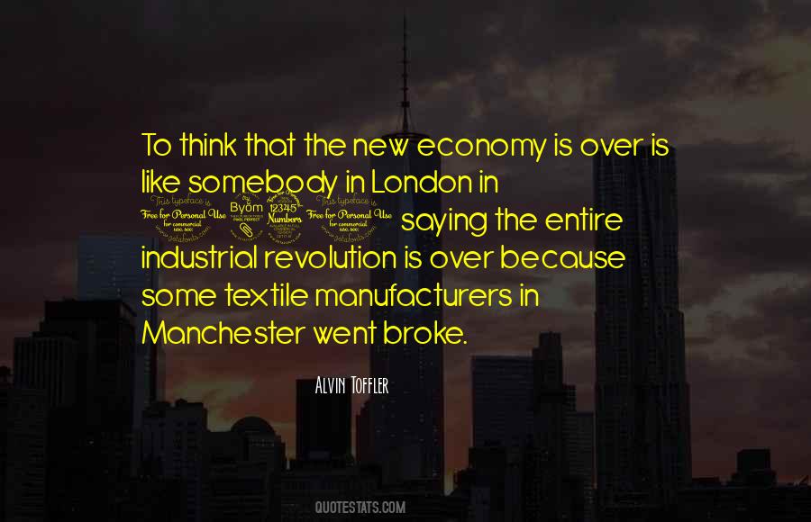 Industrial Revolution Manchester Quotes #650132