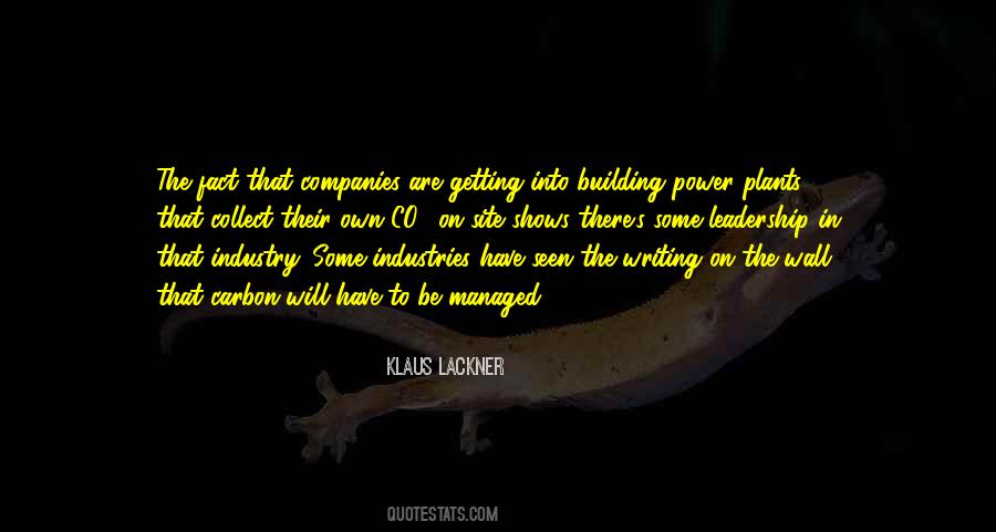 Industry Leadership Quotes #365161