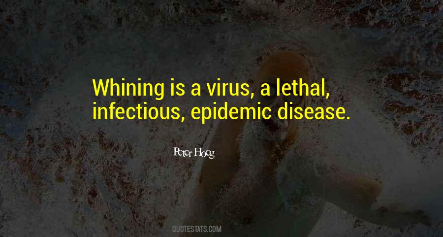 Infectious Disease Quotes #779096