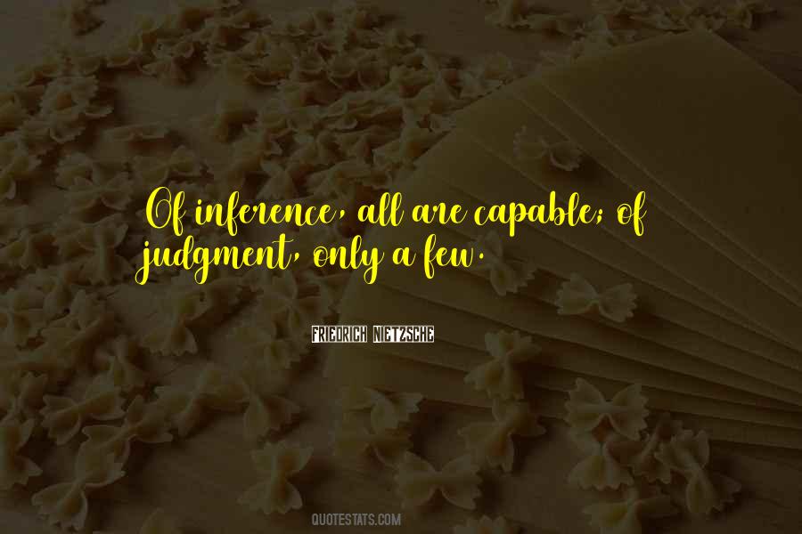 Inference Quotes #940603