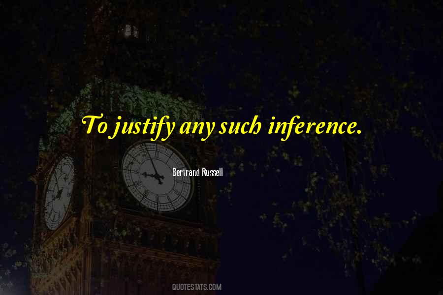 Inference Quotes #995967