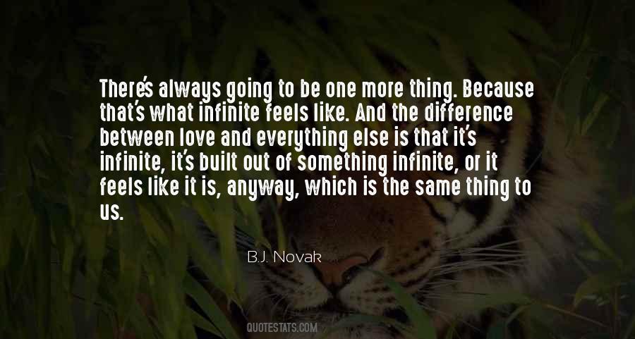 Infinite In Between Quotes #617992