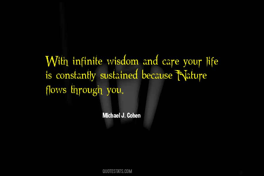 Infinite Wisdom Quotes #1007789
