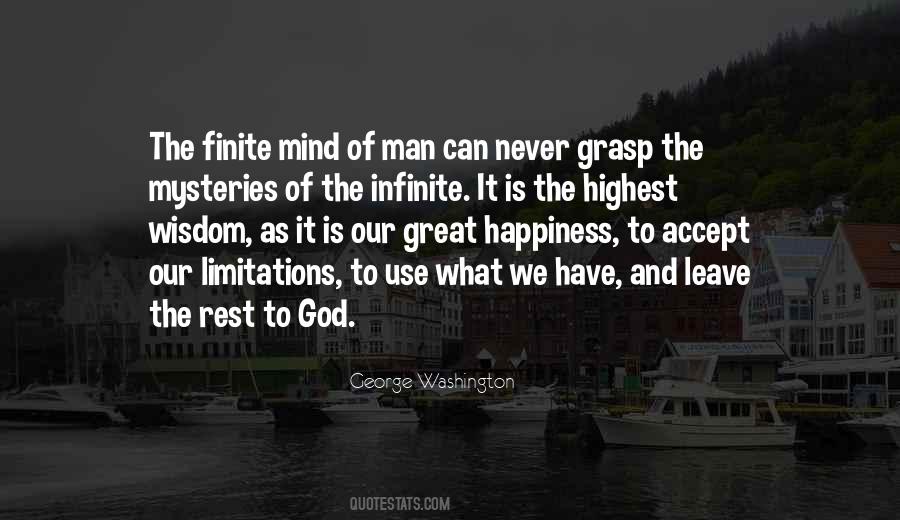 Infinite Wisdom Quotes #1690380
