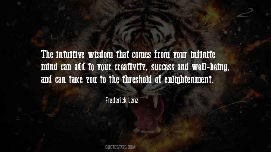 Infinite Wisdom Quotes #721040