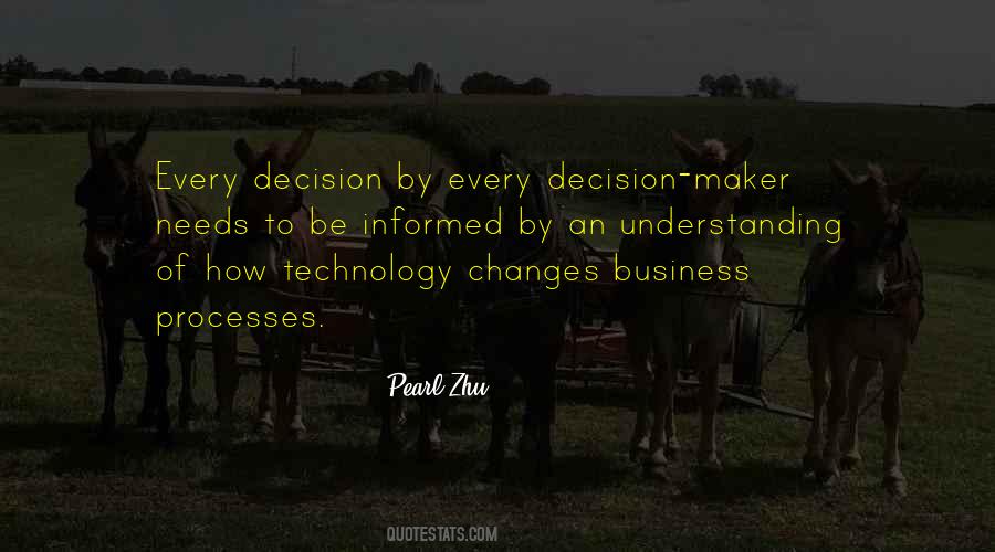 Informed Decision Quotes #1402825