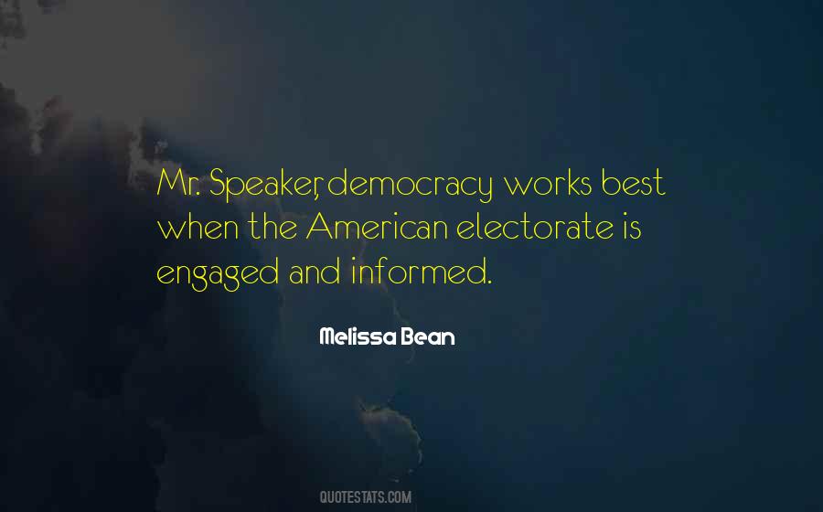 Informed Democracy Quotes #591028