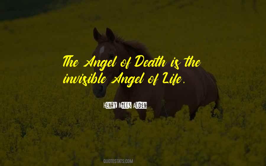 Quotes About The Angel Of Death #1407030