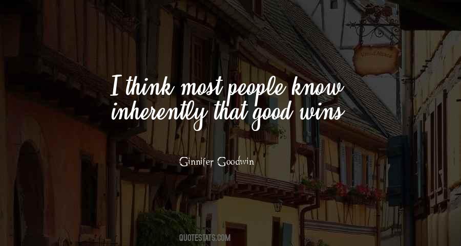 Inherently Good Quotes #991889