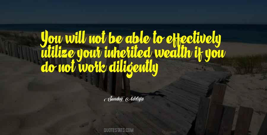 Inherited Money Quotes #887812