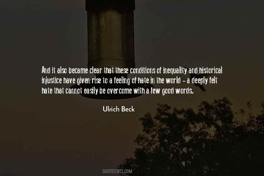 Injustice And Inequality Quotes #1747652