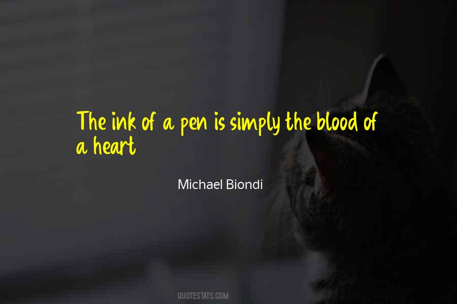 Ink Pen Quotes #100400