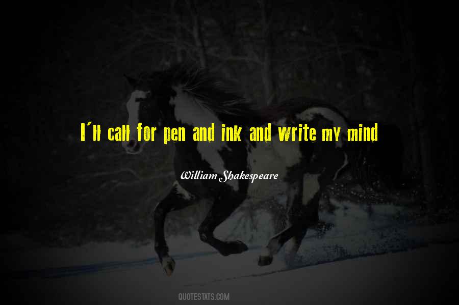 Ink Pen Quotes #1158882