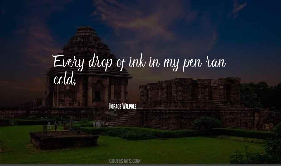 Ink Pen Quotes #302767