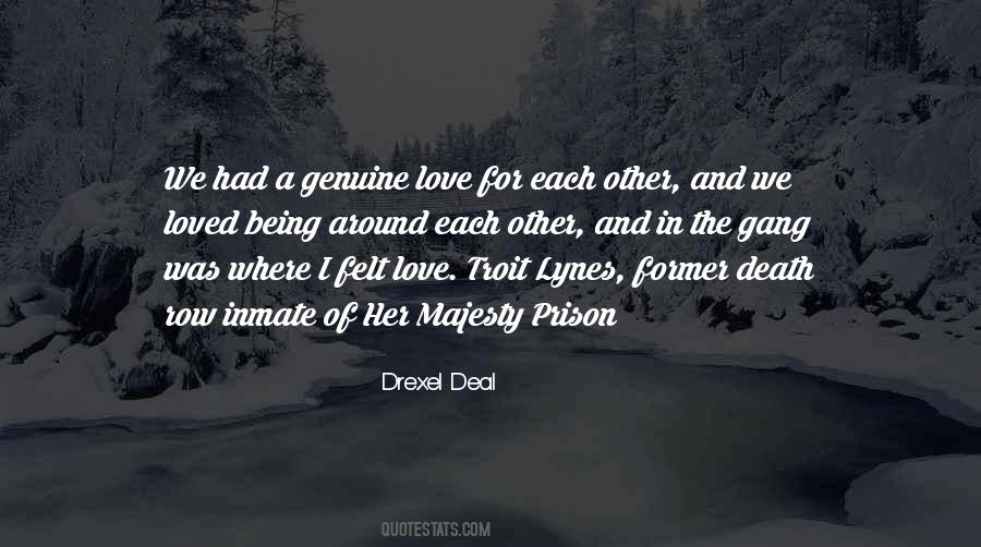 Inmate Love Quotes #133561