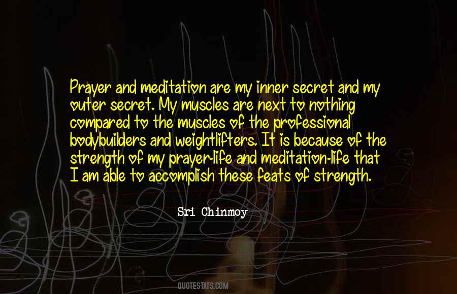 Inner And Outer Strength Quotes #322945
