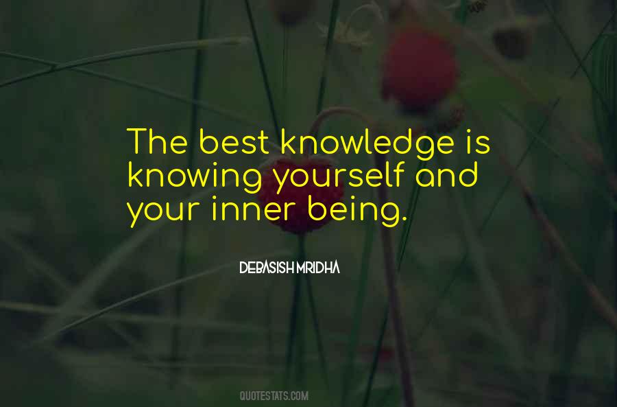 Inner Knowing Quotes #1184526