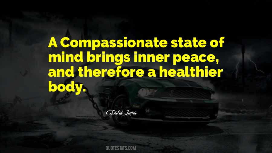 Inner Peace Of Mind Quotes #1049851