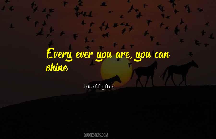 Inner Shine Quotes #1079940