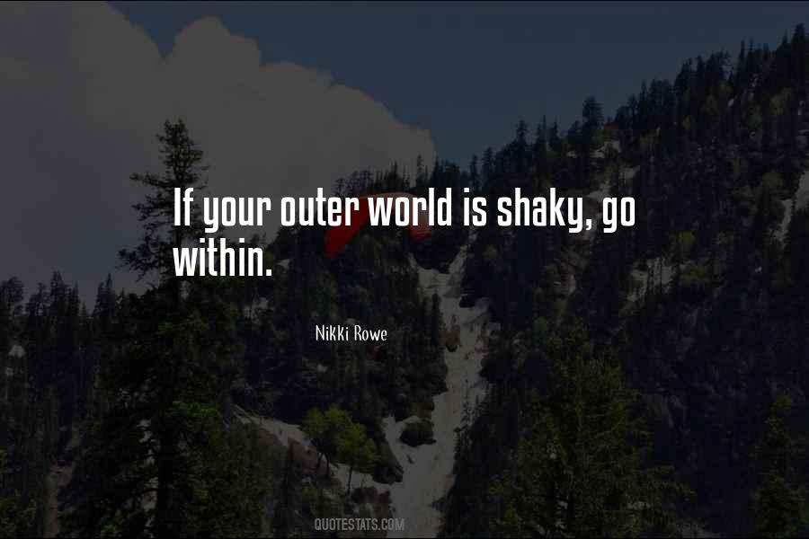 Inner World Outer World Quotes #1495593