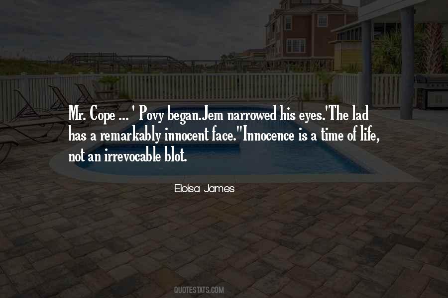 Innocence In The Eyes Quotes #1845323