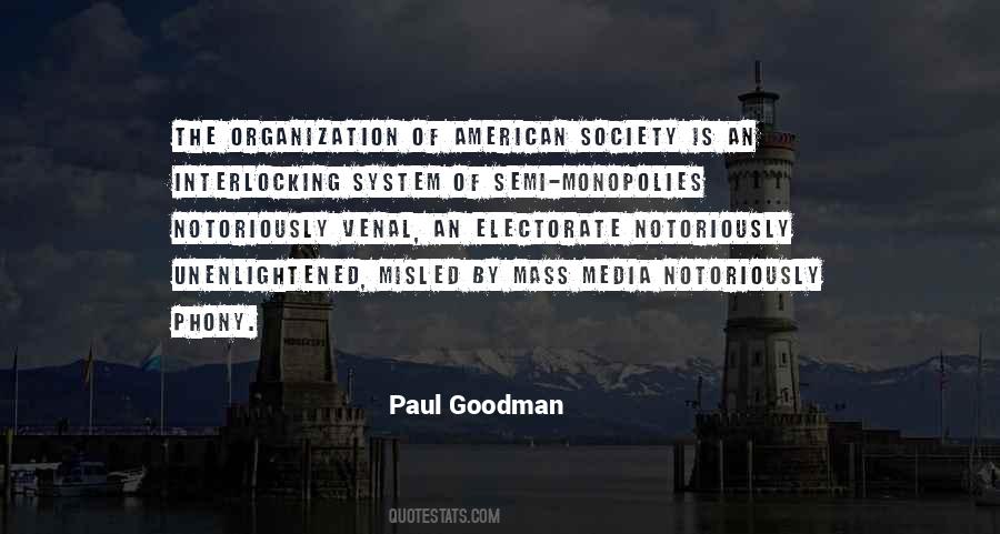 Quotes About The American Society #301521