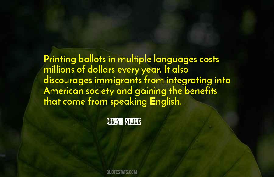 Quotes About The American Society #459850