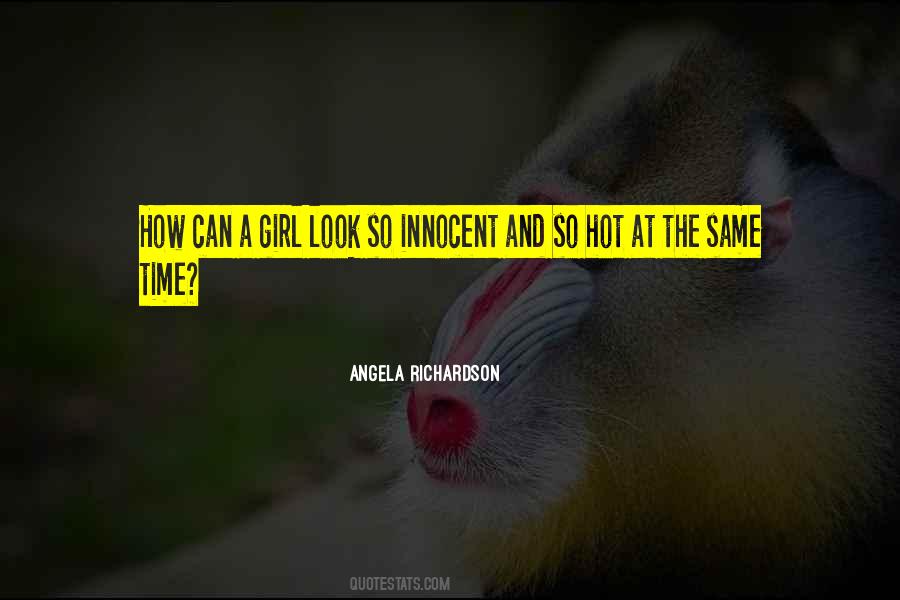 Innocent Girl Quotes #13008