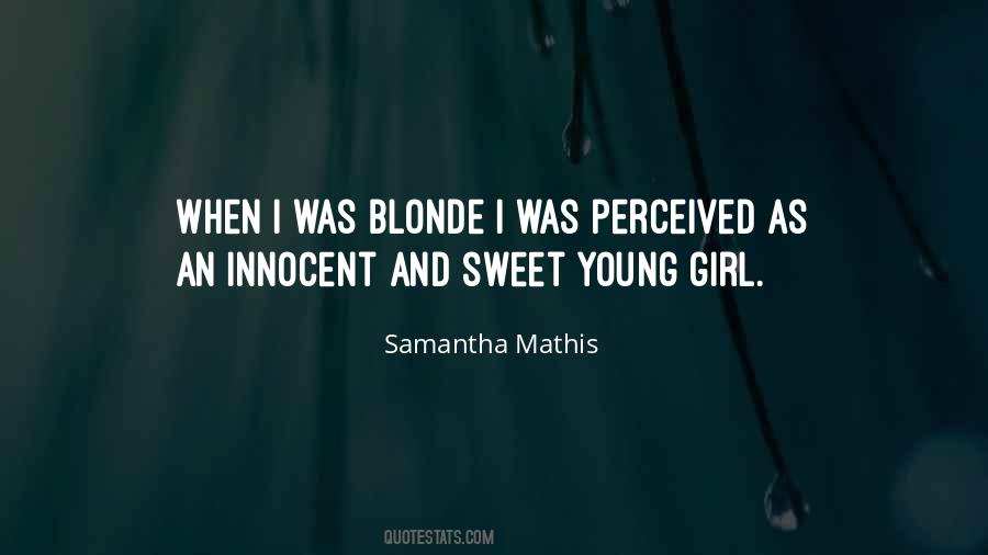 Innocent Girl Quotes #963887