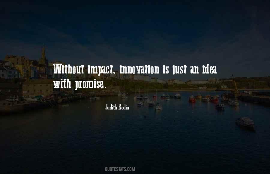 Innovation Ideas Quotes #1289271