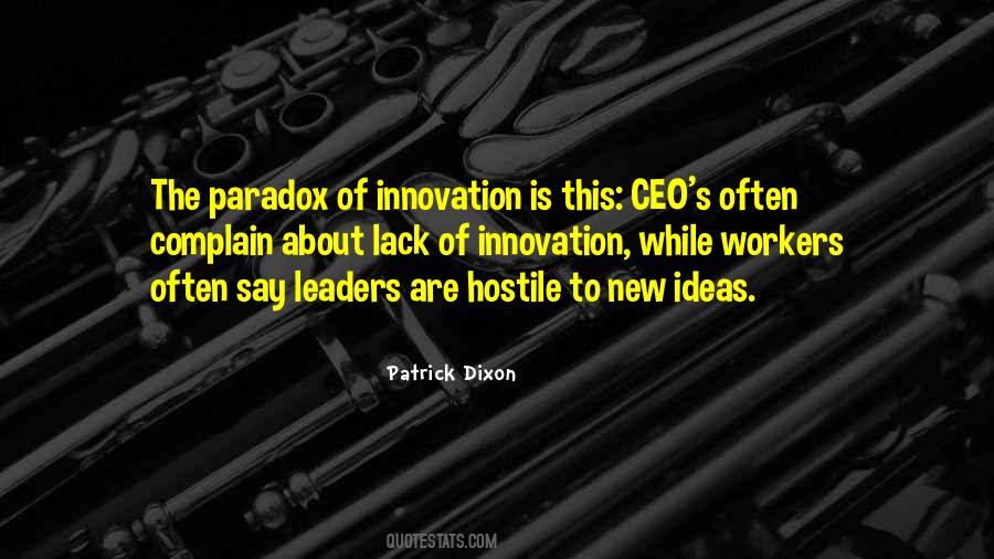 Innovation Ideas Quotes #209854