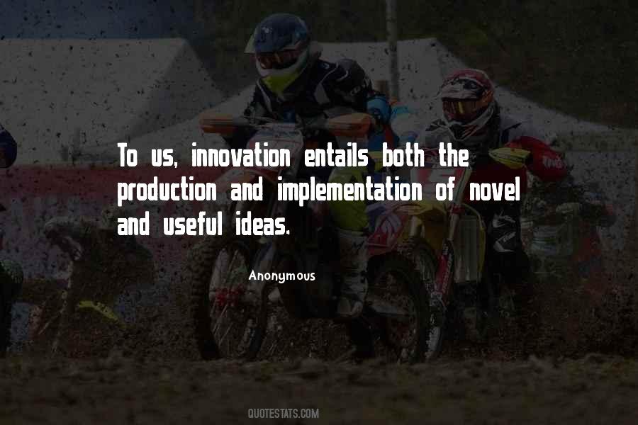 Innovation Ideas Quotes #252333