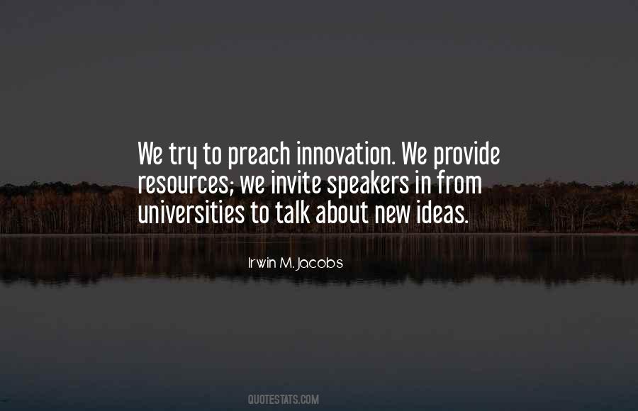 Innovation Ideas Quotes #353463