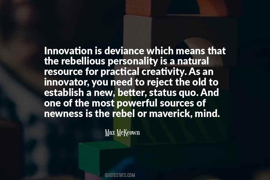Innovation Ideas Quotes #365983